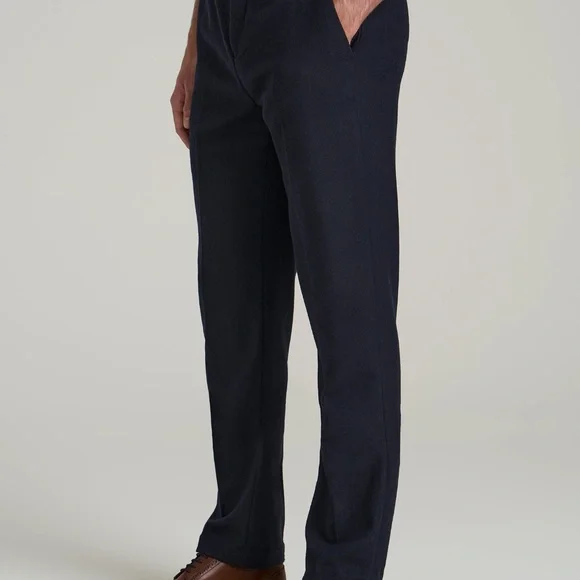 American Tall Wool Blend Dress Pants for Tall Men in Raven Blue Size 3636 / 36 / - Picture 3 of 3